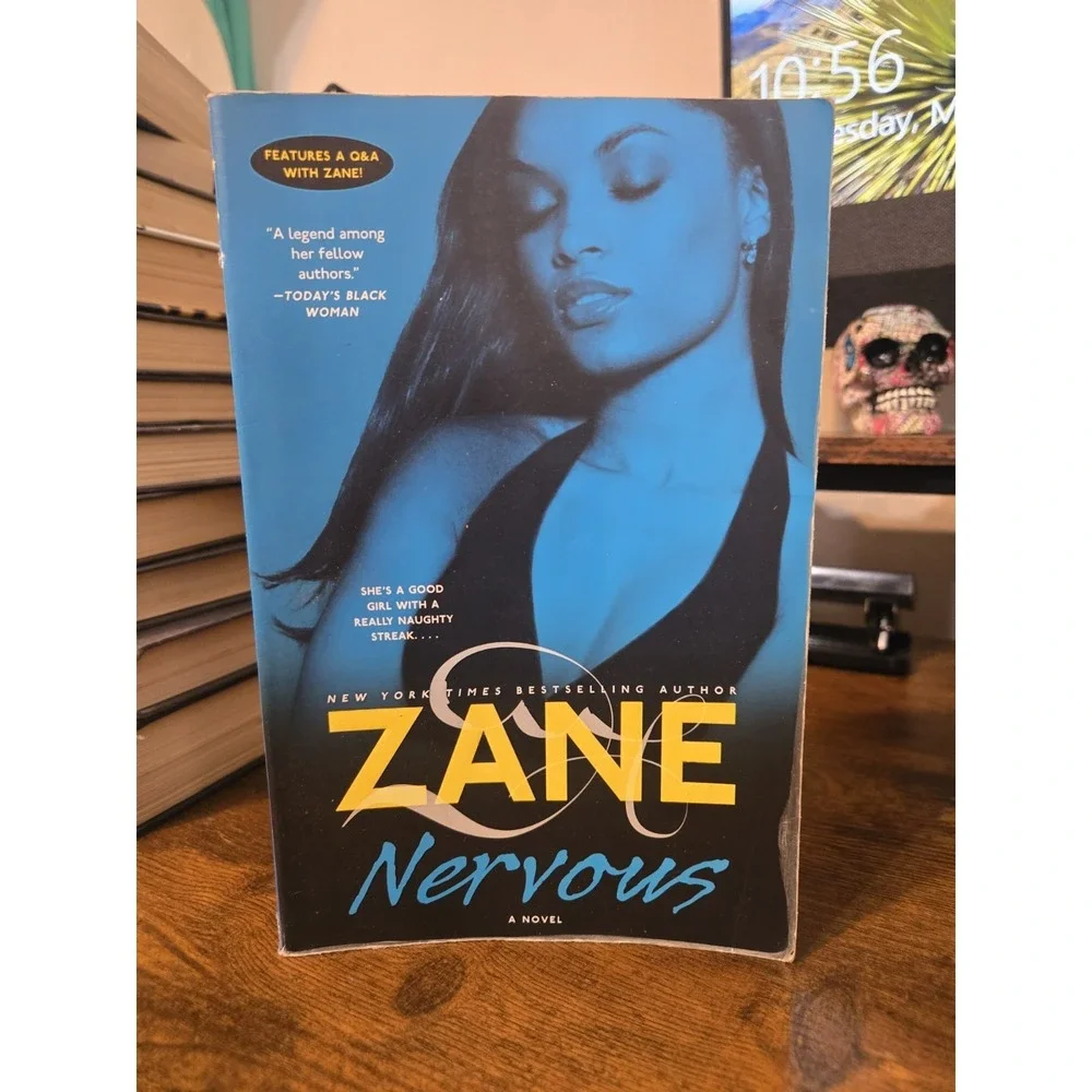 Zane Nervous Paperback 2003 Atria Books Urban Fiction Romance Novel